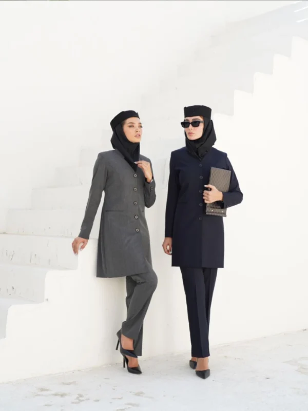 مانتو مدل یقه ایستاده