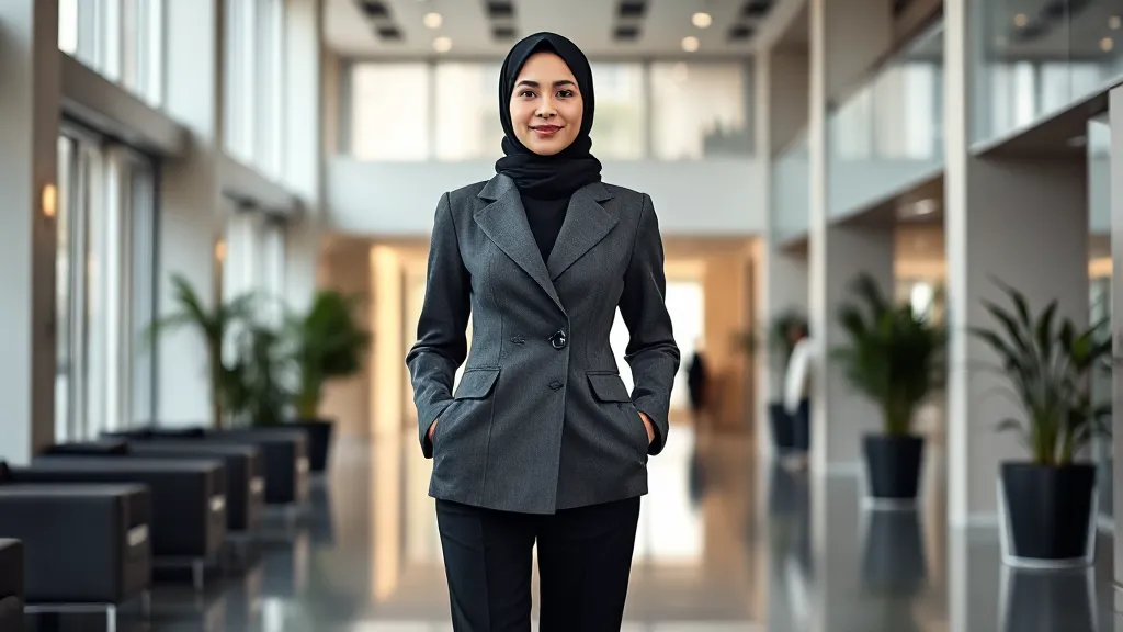 انتخاب مانتو اداری برای یک استایل حرفه‌ای در محیط کار